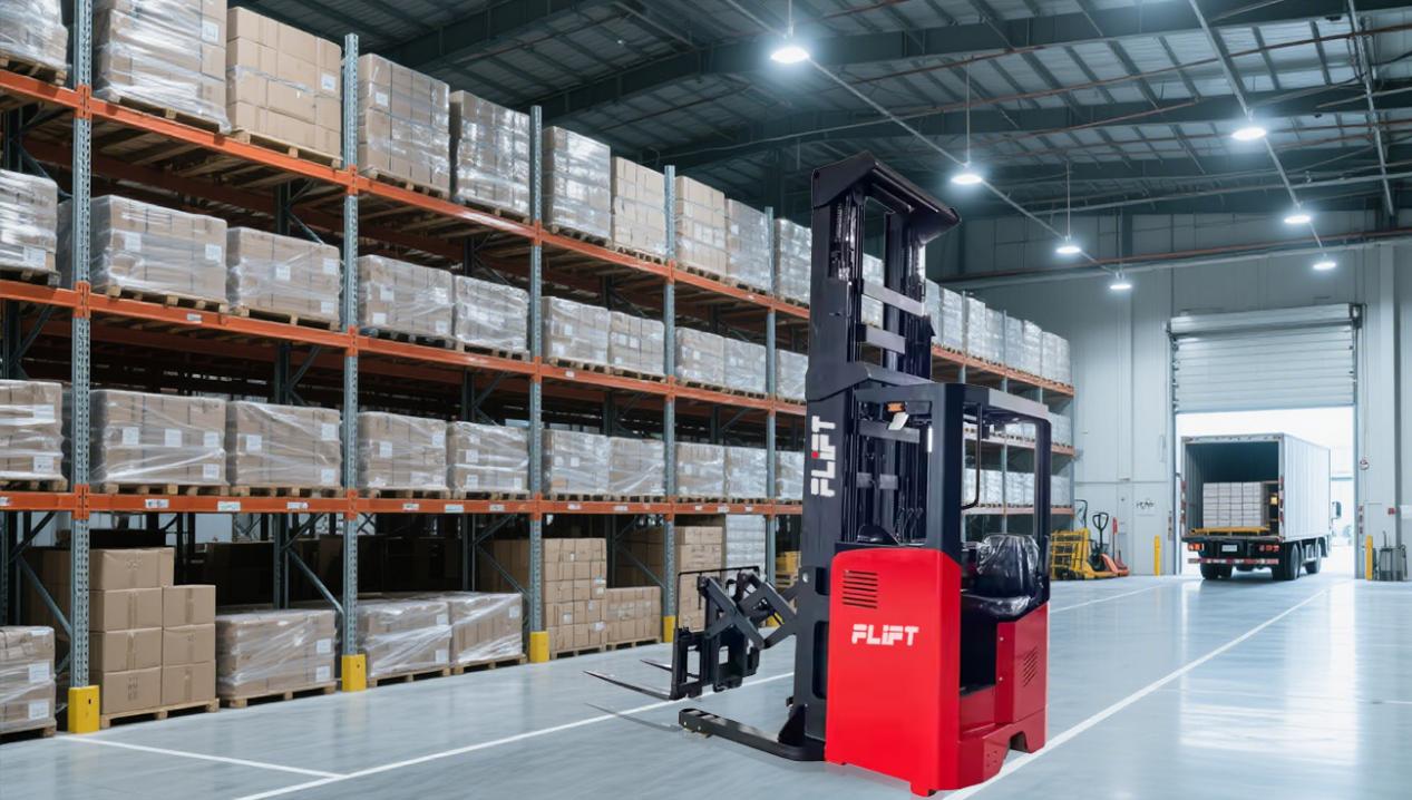 High- rise Shelving Compatibility: Integrating Double Deep Reach Trucks in Warehouse Systems