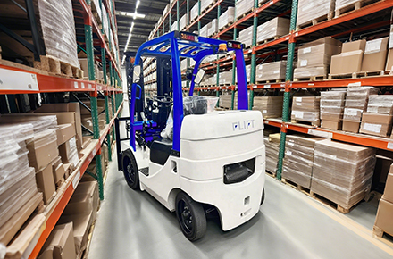 Cushion tire forklifts